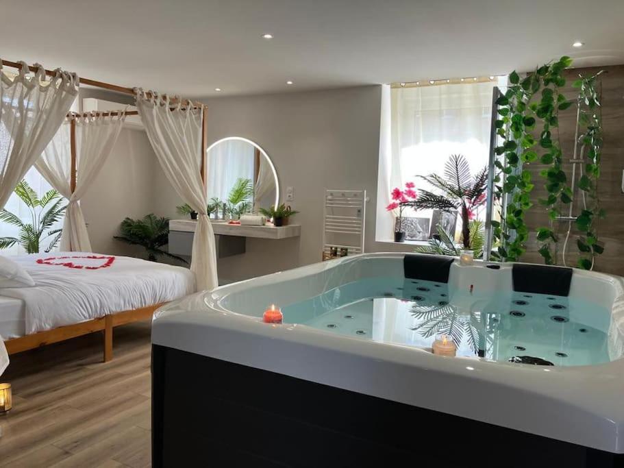 Jungle Secret Spa Nuit Insolite Giromagny Екстер'єр фото